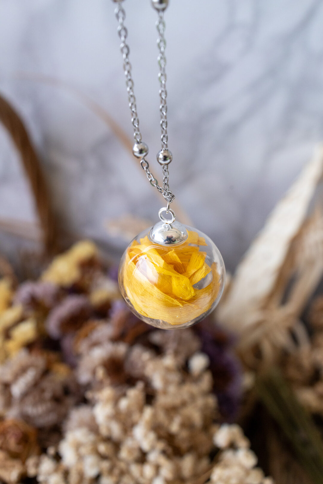 Ampolla petali di Girasole " l'allegria e la solarità"