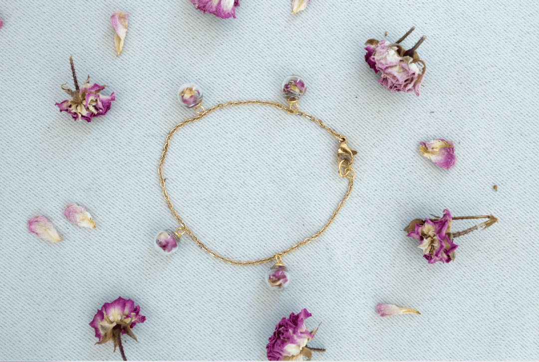 Bracciale Rosa Canina " la dolcezza"